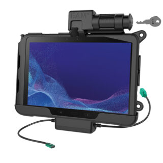 RAM Blocco Chiave Alimentazione più Data Dock per Tab Active4 Pro e Tab Active Pro Ram Mounts RAM-HOL-SAM57CPKL-1AU
