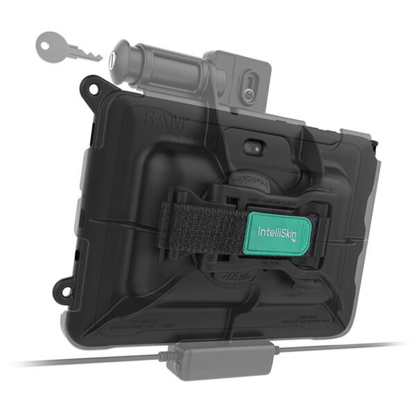 RAM Blocco Chiave Alimentazione più Data Dock per Tab Active4 Pro e Tab Active Pro Ram Mounts RAM-HOL-SAM57CPKL-1AU - immagine 5
