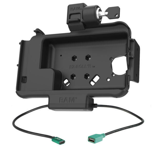 RAM Blocco Alimentazione Modulare più Dock USB Singolo per Samsung Tab Active5 e 3 Ram Mounts RAM-HOL-SAM58CPKLN-1AU - immagine 2