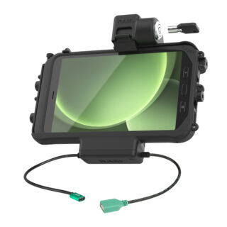 RAM Alimentazione di Bloccaggio a Basso Profilo più Dock USB Singolo per Tab Active5 e 3 Ram Mounts RAM-HOL-SAM58CPKLT-AU