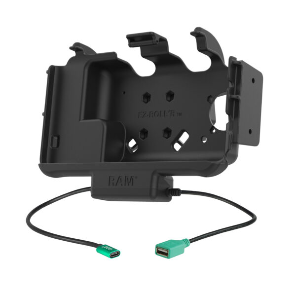 RAM EZ-Roll'r Alimentazione Modulare più Dock USB Singolo Samsung Tab Active5 e 3 Ram Mounts RAM-HOL-SAM60CPN-1AU - immagine 2