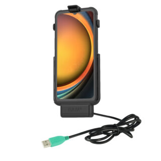 RAM EZ-Roll'r Dock Alimentato per Samsung Galaxy XCover7 Senza Custodia Ram Mounts RAM-HOL-SAM94PU