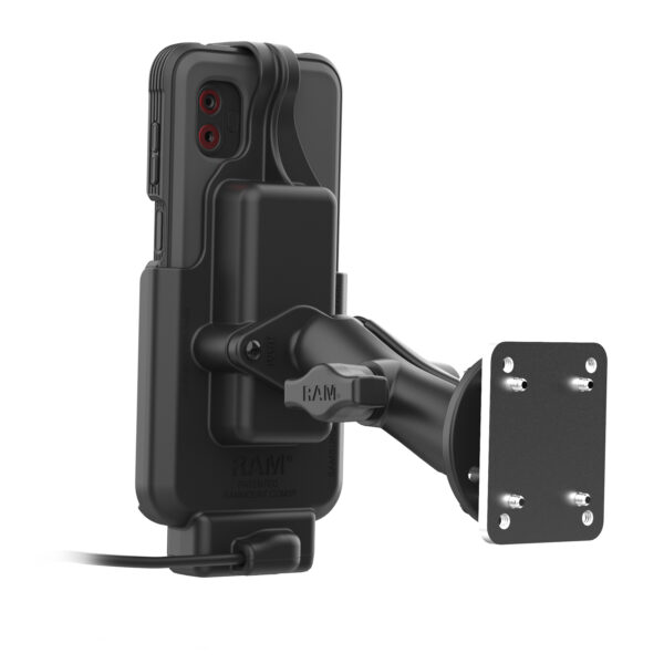 RAM EZ-Roll'r Dock & Dashboard Mount per Samsung XCover6 Pro Ram Mounts RAM-B-101-225B2-SAM84-V7B1U - immagine 2