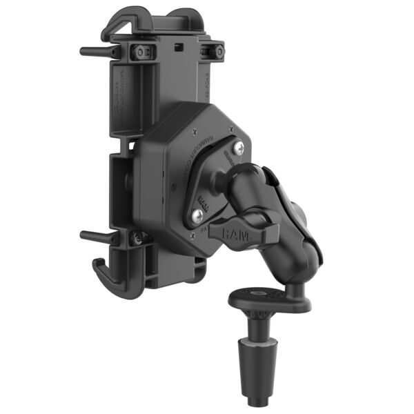 Supporto per telefonino con Vibe-Safe e base con stelo a forcella Ram Mounts RAM-B-176-A-PD4-462 - immagine 2