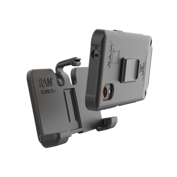 RAM EZ-Roll'r Culla con Leva Clip da Cintura per XCover 7 e XCover6 Pro Ram Mounts RAM-BC1L-SAM84U