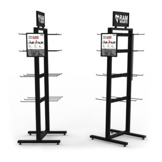 RAM Espositore da Terra con Pioli Ram Mounts RAM-DISPLAY-LARGE1-GENERIC