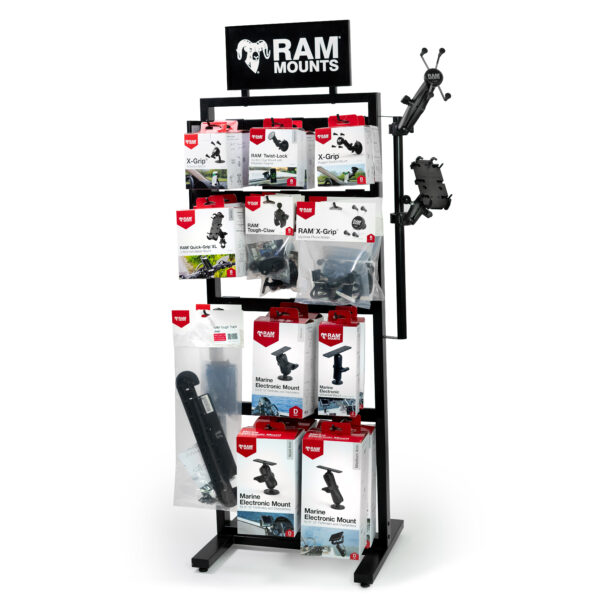 RAM Espositore da Terra con Pioli Ram Mounts RAM-DISPLAY-LARGE1-GENERIC - immagine 2