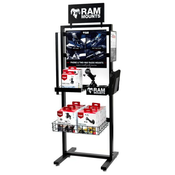 RAM Espositore da Terra con Cestelli Ram Mounts RAM-DISPLAY-MODULAR1-GENERIC - immagine 2