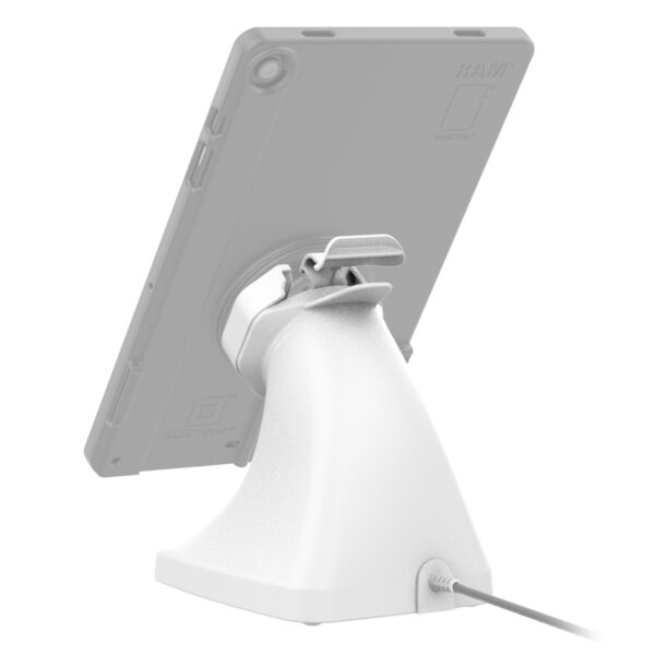 GDS Uni-Conn alimentato Snap-In Kiosk Dock con USB-C - grigio Ram Mounts RAM-GDS-DOCK-D10K-U3-C-GRY - immagine 3