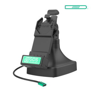 GDS Uni-Conn Tilt & Swivel Dock con USB-C più Dati Ram Mounts RAM-GDS-DOCK-D14-U1C-2A