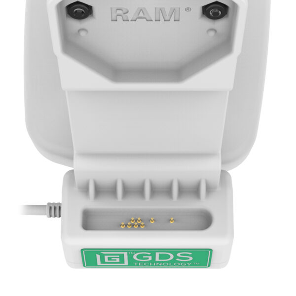 GDS Uni-Conn Tilt & Swivel Dock con PoE più Dati - Grigio Ram Mounts RAM-GDS-DOCK-D14-U1E-2A-GRY - immagine 5
