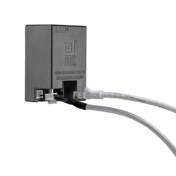 GDS Uni-Conn Tilt & Swivel Dock con PoE - Grigio Ram Mounts RAM-GDS-DOCK-D14-U1E-GRY - immagine 6