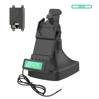 GDS Uni-Conn Tilt & Swivel Dock con PoE Ram Mounts RAM-GDS-DOCK-D14-U1E
