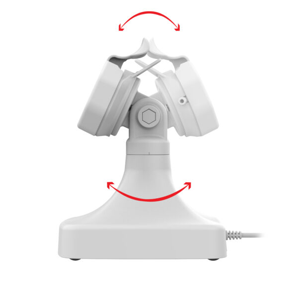 GDS Uni-Conn Dock Tilt & Swivel Alimentato con USB-C più Dati - Grigio Ram Mounts RAM-GDS-DOCK-D14-U3C-2A-GRY - immagine 3