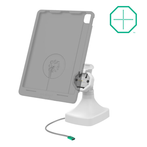 GDS Uni-Conn Dock Inclinabile e Girevole Alimentato con USB-C - Grigio Ram Mounts RAM-GDS-DOCK-D14-U3C-GRY - immagine 2