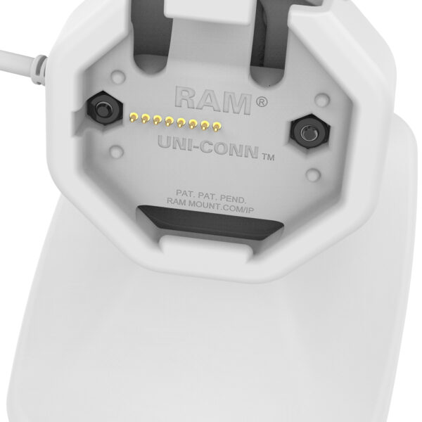 GDS Uni-Conn Dock Inclinabile e Girevole Alimentato con USB-C - Grigio Ram Mounts RAM-GDS-DOCK-D14-U3C-GRY - immagine 5