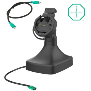 GDS Uni-Conn Dock Tilt & Swivel Alimentato con USB-C Ram Mounts RAM-GDS-DOCK-D14-U3C