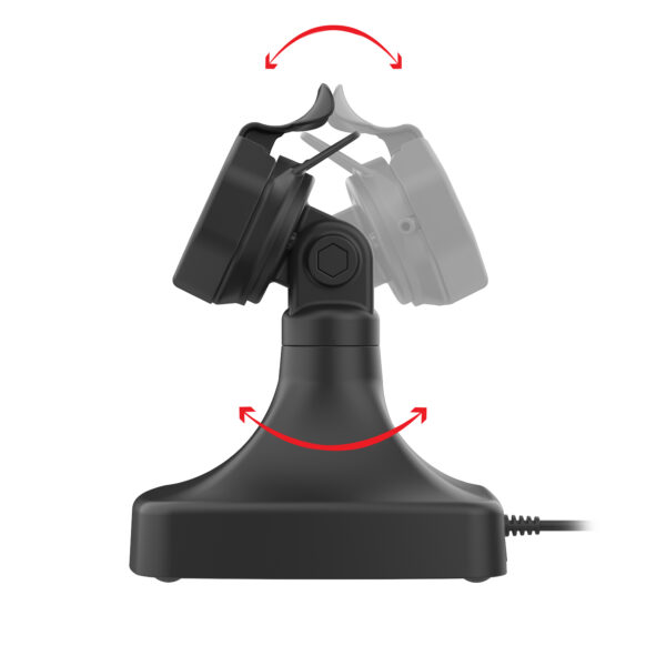 GDS Uni-Conn Dock Tilt & Swivel Alimentato con USB-C Ram Mounts RAM-GDS-DOCK-D14-U3C - immagine 3
