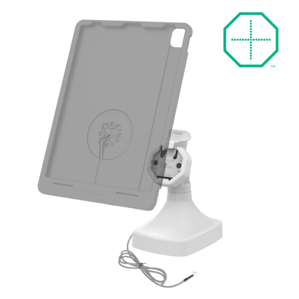 GDS Uni-Conn Powered Tilt & Swivel Dock con PoE più Dati - Grigio Ram Mounts RAM-GDS-DOCK-D14-U3E-2A-GRY - immagine 2
