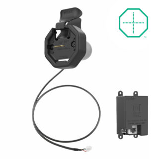 GDS Uni-Conn Powered Snap-In Dock con adattatore PoE Ram Mounts RAM-GDS-DOCK-U3EU