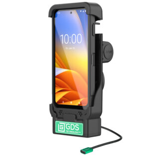 Dock per veicoli alimentati GDS per Zebra EM45 con IntelliSkin Ram Mounts RAM-GDS-DOCK-ZE38-A-PU