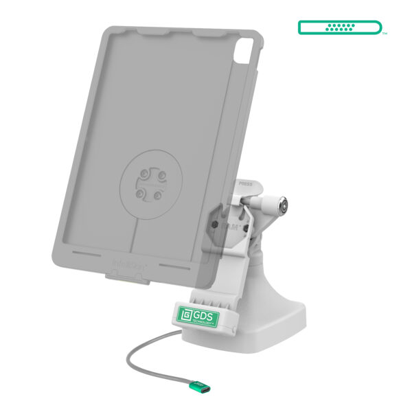 GDS Uni-Conn Dock Tilt & Swivel con USB-C più Dati - Grigio Ram Mounts RAM-GDS-DOCKLR-D14-U1C-2A-GRY - immagine 2