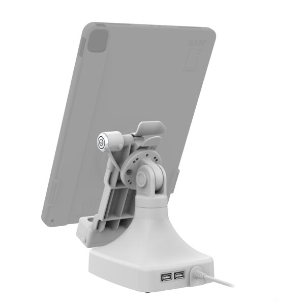 GDS Uni-Conn Dock Tilt & Swivel con USB-C più Dati - Grigio Ram Mounts RAM-GDS-DOCKLR-D14-U1C-2A-GRY - immagine 4