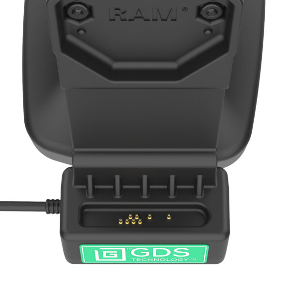 GDS Uni-Conn Dock Tilt & Swivel con USB-C più Dati Ram Mounts RAM-GDS-DOCKLR-D14-U1C-2A - immagine 6