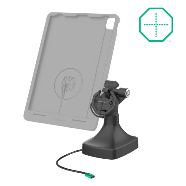 GDS Uni-Conn Powered Locking Tilt & Swivel Dock con USB-C più Dati Ram Mounts RAM-GDS-DOCKLR-D14-U3C-2A - immagine 2