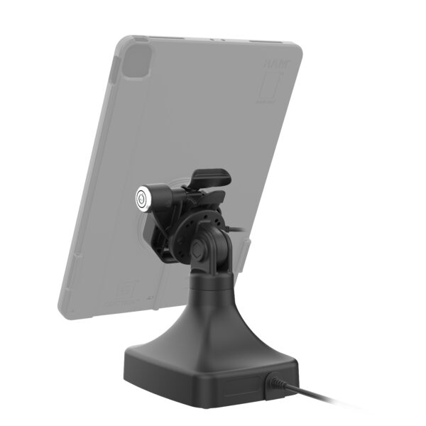GDS Uni-Conn Powered Locking Tilt & Swivel Dock con USB-C Ram Mounts RAM-GDS-DOCKLR-D14-U3C - immagine 4
