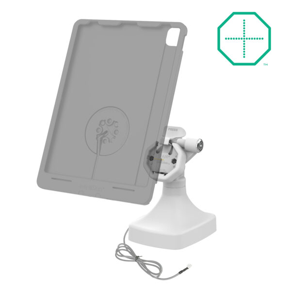GDS Uni-Conn Powered Locking Tilt & Swivel Dock con PoE più Dati - Grigio Ram Mounts RAM-GDS-DOCKLR-D14-U3E-2A-GRY - immagine 2