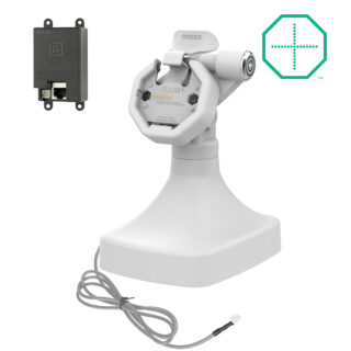 GDS Uni-Conn Powered Locking Tilt & Swivel Dock con PoE - Grigio Ram Mounts RAM-GDS-DOCKLR-D14-U3E-GRY