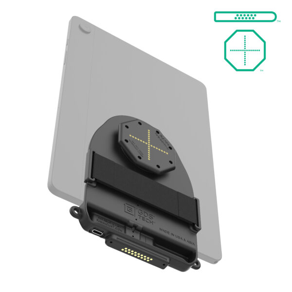 GDS Tab-Conn per tablet senza custodia (forma a D e pogo pad posteriori) Ram Mounts RAM-GDS-TABC-B1DB - immagine 2