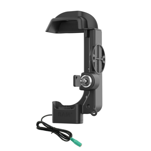 RAM Dock Elettrico con Bloccaggio per Zebra MC3300/3400/3450 Ram Mounts RAM-HOL-ZE33PLU - immagine 2