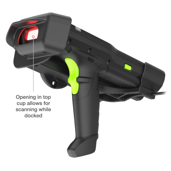 RAM Dock Elettrico con Bloccaggio per Zebra MC3300/3400/3450 Ram Mounts RAM-HOL-ZE33PLU - immagine 7