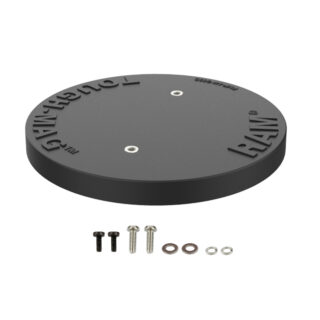 Adattatore magnetico RAM Tough-Mag da 88 mm di diametro con modello AMPS a 2 fori Ram Mounts RAM-MAG88DU