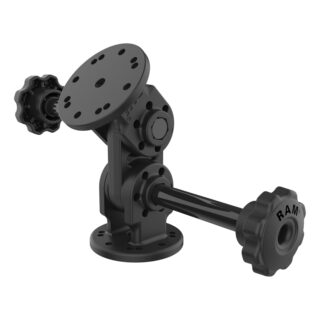 RAM Doppio Perno Dritto con Manopola Ram Mounts RAP-101-PV4-2SU