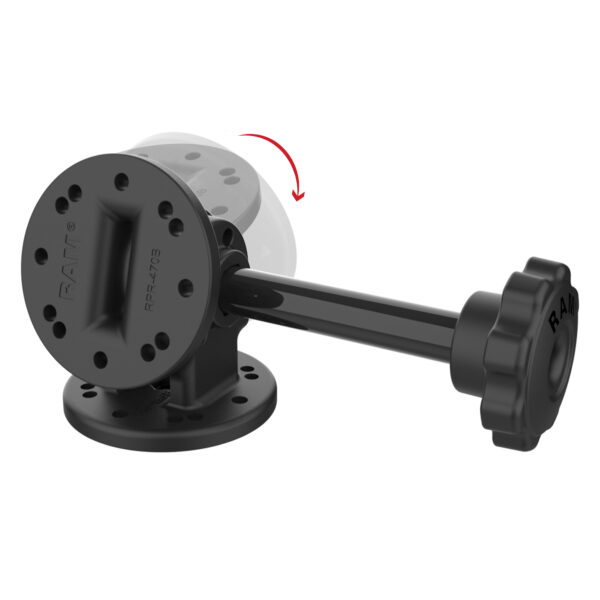 RAM Montaggio a Perno Singolo con Manopola Ram Mounts RAP-101-PV4U - immagine 2