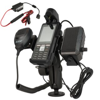 RAM Doppio Supporto a Sfera per Sonim XP5plus con Altoparlante e Hardwire Bundle Ram Mounts RAM-138-S-SNM3PL-V7B1U