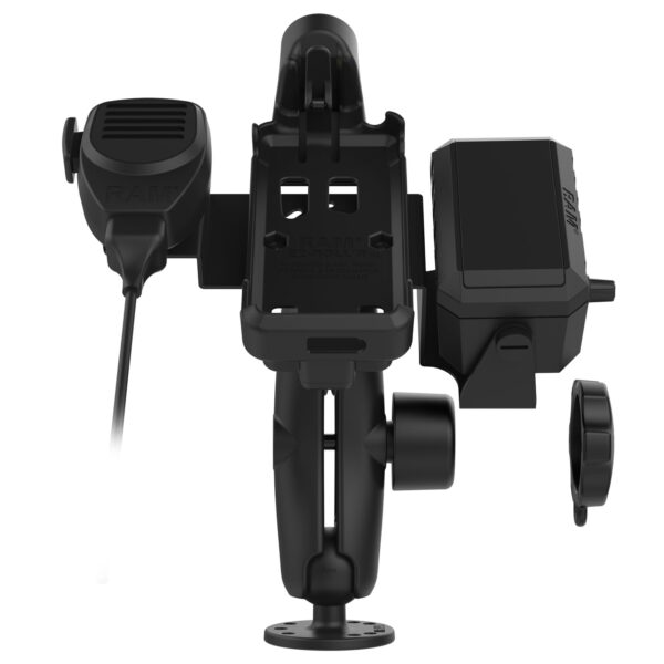 RAM Doppio Supporto a Sfera per Sonim XP5plus con Altoparlante e Hardwire Bundle Ram Mounts RAM-138-S-SNM3PL-V7B1U - immagine 4
