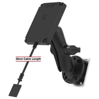 RAM Estensore NFC con Supporto da Cruscotto Ram Mounts RAM-B-101-225B-NFCU