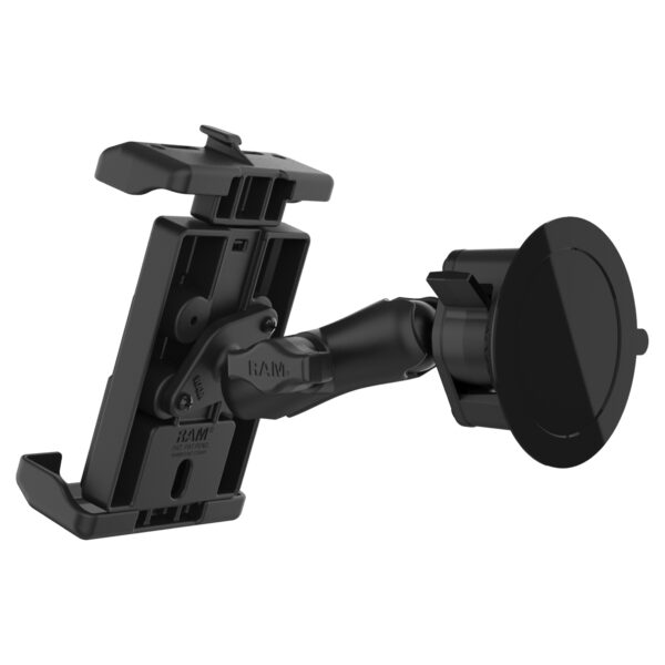 RAM Supporto per telefono Quick-Grip Pro XL con ventosa Twist-Lock Ram Mounts RAM-B-166-PD7U - immagine 3
