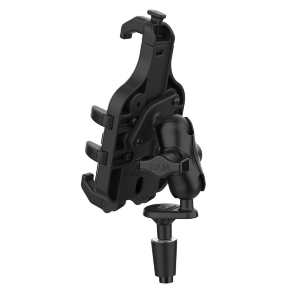 RAM Quick-Grip Pro Supporto per Telefono con Base Stelo Forcella - Corto Ram Mounts RAM-B-176-A-PD5U - immagine 3