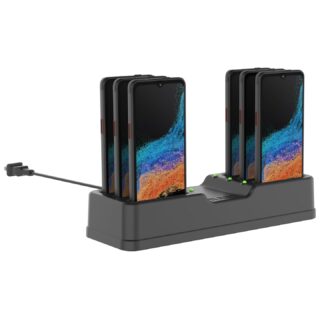 RAM Dock di Ricarica a 6 Porte per Samsung XCover6 Pro senza custodia Ram Mounts RAM-DOCK-6G-SAM84PU