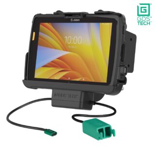 GDS Power più Dual USB Dock per Tablet Zebra ET4x 8" con IntelliSkin Ram Mounts RAM-GDS-DOCK-ZE20PD2U