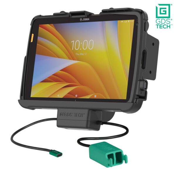 GDS Power più Dual USB Dock per Tablet Zebra ET4x 10" con IntelliSkin Ram Mounts RAM-GDS-DOCK-ZE21PD2U