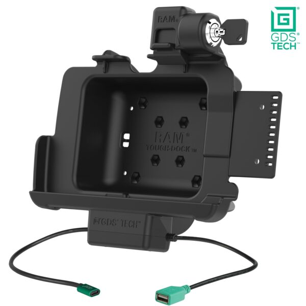 Blocco GDS Power più Data Dock per Zebra ET4x 8" con IntelliSkin Ram Mounts RAM-GDS-DOCKL-ZE20PDU - immagine 2