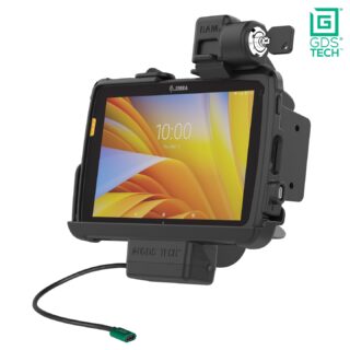 Dock alimentato GDS con blocco per tablet Zebra ET4x da 8" con IntelliSkin Ram Mounts RAM-GDS-DOCKL-ZE20PU