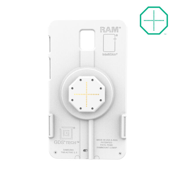 IntelliSkin thin-case per Tab Active5 e 3 (Pogo Pad posteriori) - Grigio Ram Mounts RAM-GDS-SKIN-SAM93-TCB-GRY - immagine 2