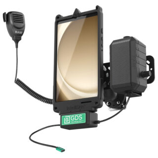 GDS Uni-Conn PTT Vehicle Bundle per Samsung Tab A9 Ram Mounts RAM-GDS-U1-SAM95-KIT3